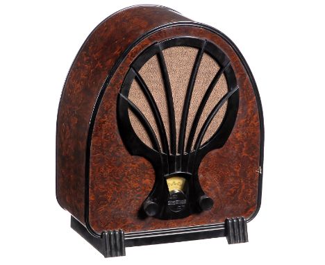 Radioempfänger Philips 830A, um 1931  Super Inductance, Philips Niederlande, 5 Röhren, Langwelle und Mittelwelle, Netzbetrieb