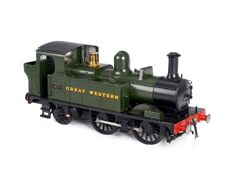 Britische Echtdampflokomotive GWR 1451 im Maßstab 1:12  Personenzuglokomotive der Great Western Railroad, GWR 1400 Class, Ach