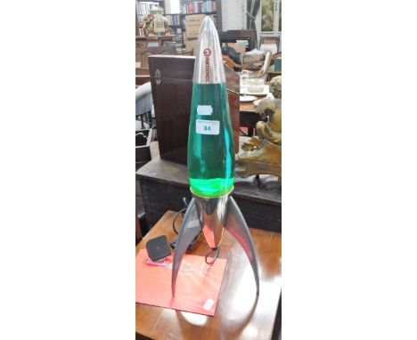 A MATHMOS ASTRO LAVA LAMP with original instruction booklet
