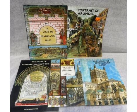 RENA GARDINER: 'The Story of Norwich Cathedral', 'The Story of St Bartholomew The Great', 'The Story of Tewkesbury Abbey'. 'P