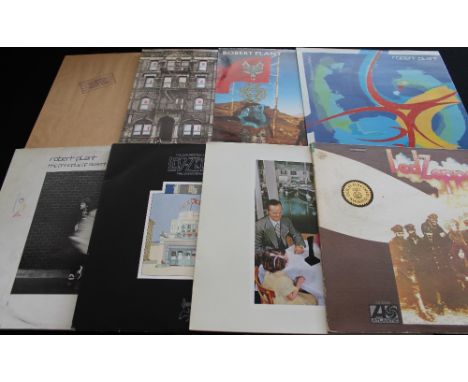 LED ZEPPELIN AND RELATED - Great selection of 13 x LPs. Zep titles include Physical Graffiti (90s? German pressing 07567-9030