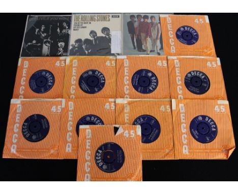 ROLLING STONES - Great pack of 3 x EPs and 10 x 7" singles. Titles include Got Live If You Want It (mono DFE 8620), You Bette