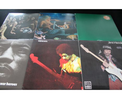 JIMI HENDRIX - A great condition pack of 12 x (mainly later issue/title) LPs and a 7" EP. Titles include Electric Ladyland (S