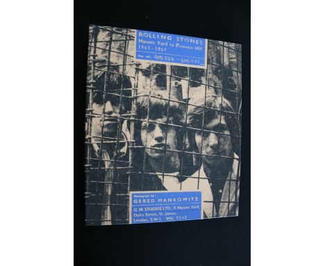 ROLLING STONES & GERED MANKOWITZ - a signed and limited edition Genesis Publications book (1432/1750) "From Mason's Yard to P