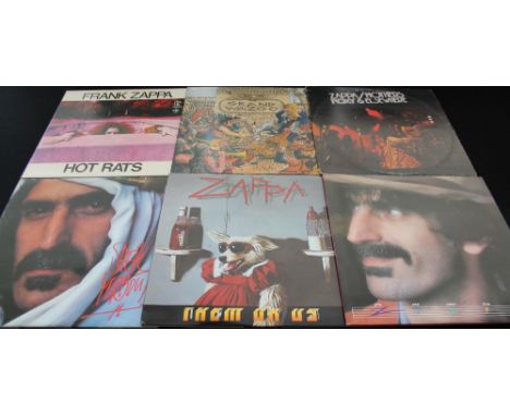 FRANK ZAPPA - Another strong pack of 13 x LPs with early releases/pressings. Titles include Hot Rats (tri-Steamboat original,