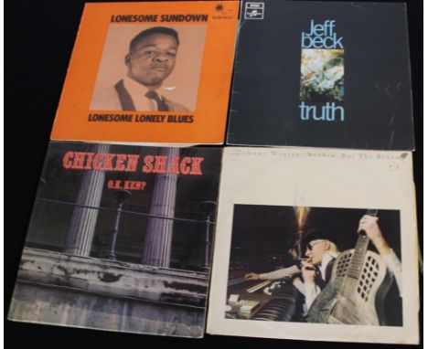 60s R&B - Nice selection of 7 x LPs. Artists/titles are Lonesome Sundown - Lonesome Lonely Blues (rare Blue Horizon mono orig