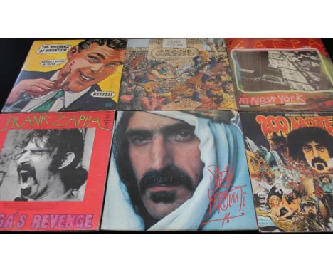 FRANK ZAPPA - Storming selection of 13 x LPs from Zappa /Mothers Of Invention. Titles include Weasels Ripped My Flesh (UK ori
