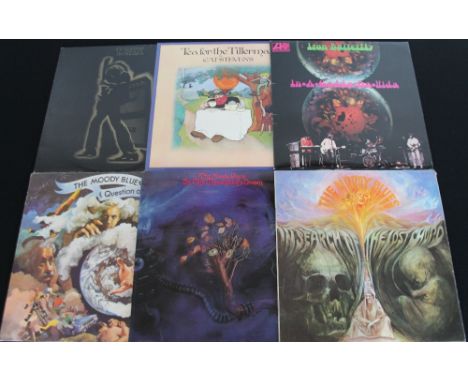 CLASSIC/PROG ROCK - Very clean pack of 11 x essential LPs. Albums include T. Rex - Electric Warrior (UK HIFLY 6 with printed 