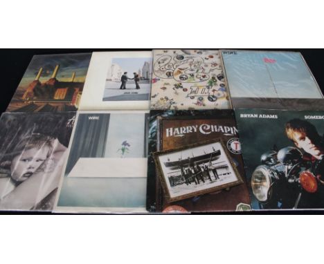 CLASSIC ROCK/PROG - Ace collection of 52 x (mainly) LPs with some 12". Artists/titles include Led Zeppelin - III (K 50002 UK 