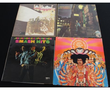 CLASSIC ROCK LPs - Great pack of 4 x early pressing LPs. Titles are David Bowie - Ziggy Stardust (original UK 1E/1E pressing,