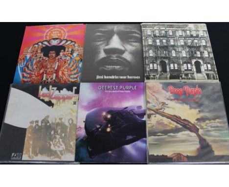 CLASSIC/HEAVY ROCK - Brill selection of 6 x LPs. Titles are Jimi Hendrix (x2) - Axis: Bold As Love (mono 1st UK pressing 612 