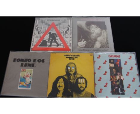 BONZO DOG BAND AND RELATED - Great selection of 5 x LPs. Titles are Vivian Stanshall (x2) - Men Opening Umbrellas Ahead (K 56