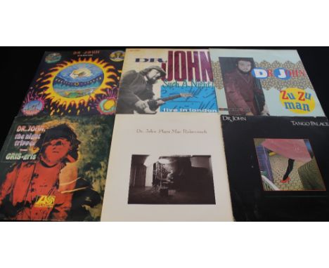 DR JOHN - Superb collection of 9 x LPs from Mac Rebennack, the New Orleans legend! Titles are In The Right Place (original UK