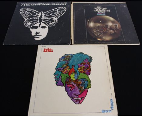 US PSYCH ROCK - Another nice pack of 3 x essential albums. Titles are Love - Forever Changes (1st UK stereo pressing on orang