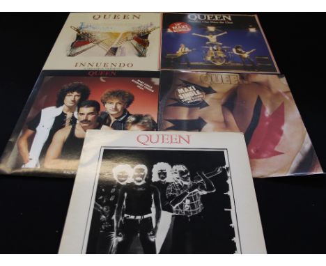 QUEEN - 12"/7" - Great collection of 10 x 12" and 1 x 7" with many limited edition pressings. Titles include The Miracle (12 
