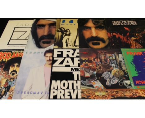 FRANK ZAPPA - Nice selection of 15 x LPs. Titles include How's Your Bird? (purple vinyl 10" comp w/insert), Discreet (K41000 