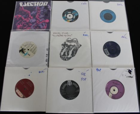 70s ROCK 7" - An eclectic collection of 19 x 7" releases with promos and collectible sides! Artists/titles this times include