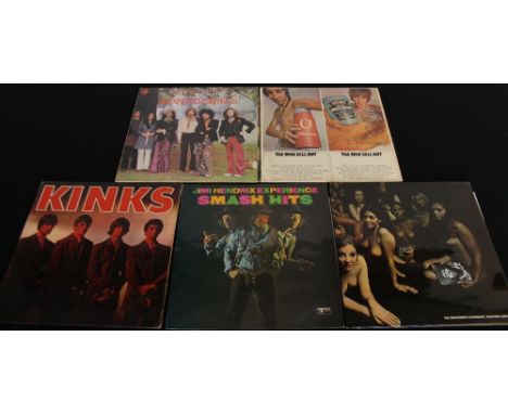 CLASSIC 60s ROCK/BEAT - 5 x iconic LPs. Titles are Principal Edwards Magic Theatre - Soundtrack (Dandelion S 63752, VG/VG+), 