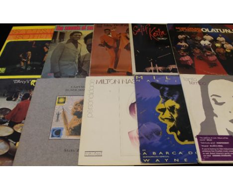 WORLD/SOUL - Nice collection of around 80 x LPs. Artists/titles include King Sunny Ade - Synchro System and The Good Shepherd