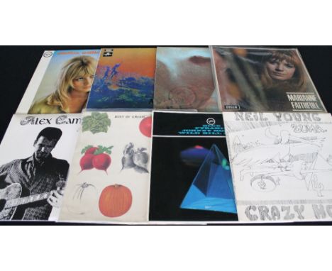 CLASSIC ROCK/POP - Nice collection of 33 x LPs with 2 x 12" test pressing records. Artists/titles include Pink Floyd (x2) - M