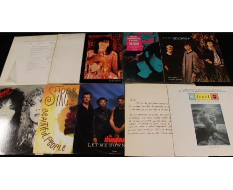 ROCK/POP - Nice collection of around 80 x 12" with LPs. Artists/titles include Firefall (x2) inc. Lunasea (K 50355 white labe