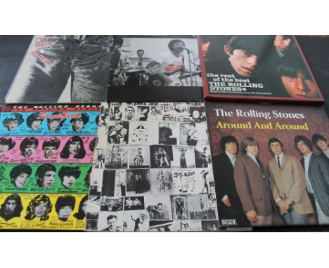 ROLLING STONES - Excellent selection of 14 x LPs and 8 x 7" singles/EPs, with original pressings and later, limited edition r