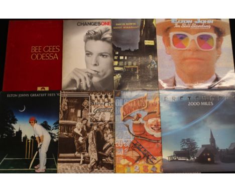 ROCK/POP - Super collection of around 80 LPs and 12". Artists/titles include Bee Gees inc. Odessa (UK stereo Polydor original