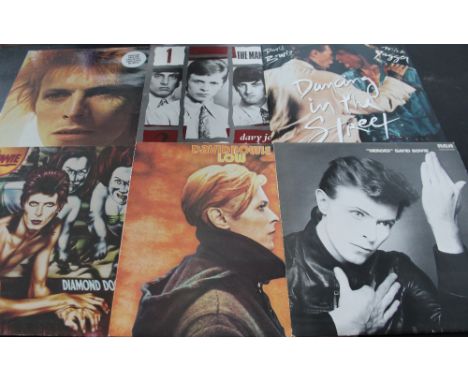 DAVID BOWIE - Brilliant selection of 17 x LPs and 5 x 12" that includes early pressings. Titles here will feature Space Oddit