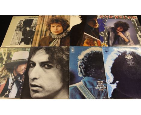 (US) FOLK/ROCK - Lovely collection of 34 x LPs. Artists/titles include Bob Dylan (x9) inc. Blonde On Blonde (UK mono original