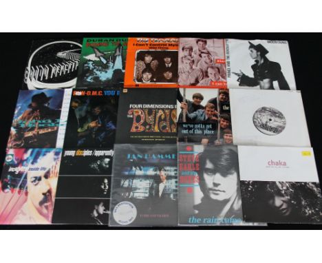 BFBS CYPRUS RECORD LIBRARY - POP - A collection of around 200 x 7" picture sleeve singles. To include releases by Steve Earle