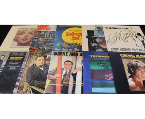 SOUNDTRACKS/COMPS - Nice collection of around 60 x LPs. Artists/titles include Marilyn Monroe inc. Rare Recordings 1948-1962 
