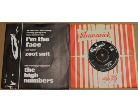 THE WHO - 2 x ace 7" releases. Includes I Can't Explain (1st Brunswick pressing with 1C/1C matrix and the rights credits alon