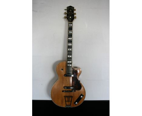 HOFNER CLUB 60 GUITAR - beautiful 1958 Hofner Club 60 guitar (serial number 228). In good condition with original pickup, ebo