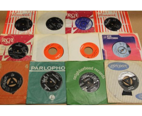 60s BEAT/MOD/ROCK 7" - Decent collection of around 100 x 7" singles. Artists/titles include The Who - My Generation (Brunswic