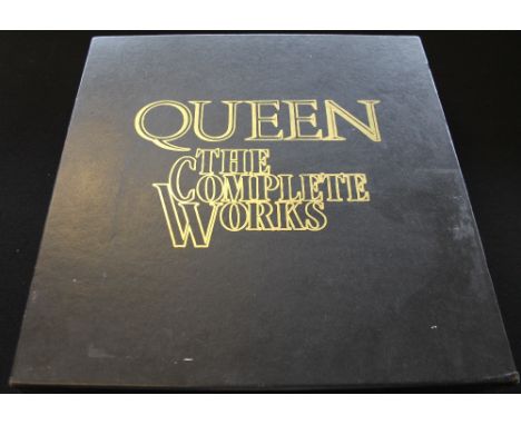 QUEEN - THE COMPLETE WORKS - The perfect item for the Queen collector, a limited edition LP box set featuring all 14 albums, 