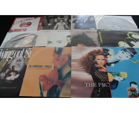 FEMALE LED GROUPS - Great large collection of around 150 x 12" with LPs. Expect classics from the likes of Bananarama (pink, 