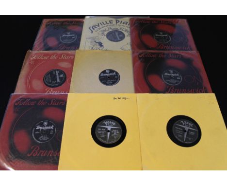 BILL HALEY/RICK NELSON - Brill selection of 15 x original 10" 78 RPM recordings from these two giants of Rockabilly! Bill Hal