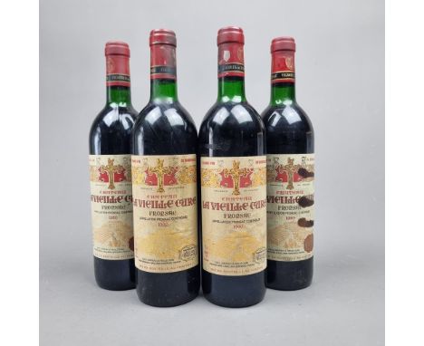4 Bottles Chateau La Vieille Cure- Fronsac to include 2 Bottles 1989 Vintage and 2 Bottles 1990 Vintage  
