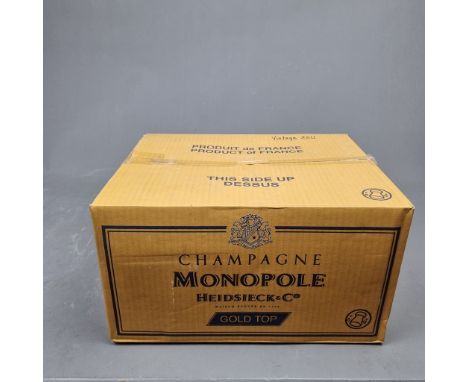 Heidsieck Monopole Gold Top 2011 Vintage Champagne - 6 Bottles in original cardboard box   This lot comes from the esteemed c