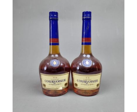 2 Bottles Courvoisier VS Cognac  