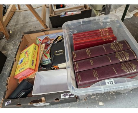CHILDRENS GAMES, FIVE WWII BOOKS, SHAKESPEARE, A CAMERA, ETC.