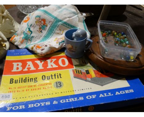     A Bayko Boxed Building Outfit, Together With Further Collectables               