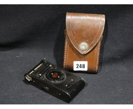     A Vest Pocket Kodak (The Soldiers Camera) In A Leather Case                     