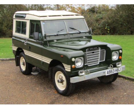 1984 Land Rover 88 County Station Wagon "Make: Land RoverModel: 88" County SWYear: 1984Mileage: 93400VIN: SALLBABH1BA200727Co