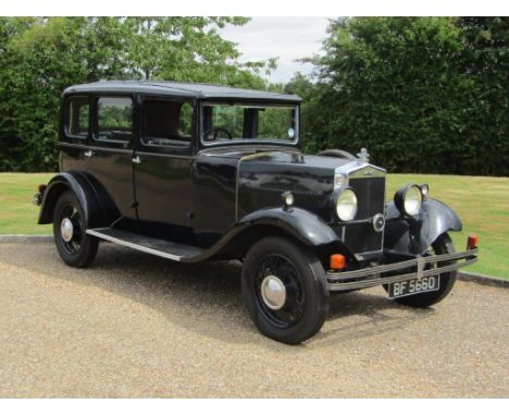 1931 Morris Oxford Six SaloonMake: MorrisModel: Oxford Six SaloonYear: 1931Mileage: 0VIN: LA19612Configuration: Right Hand Dr