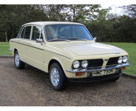 1975 Triumph Dolomite Make: Triumph Model: Dolomite Year: 1975Mileage: 61446VIN: WF44862DL0Configuration: Right Hand DriveReg