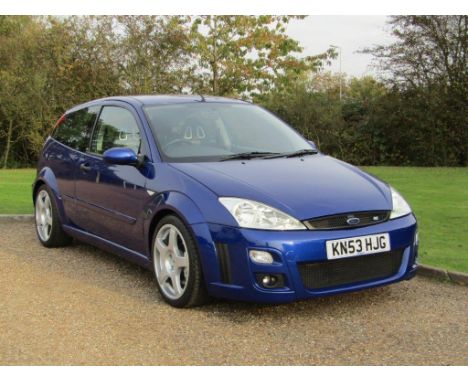 2003 Ford Focus 2.0 RS MK IMake: FordModel: Focus RSYear: 2003Mileage: 63000VIN: WFOBXXGCDB3S82219Configuration: Right Hand D