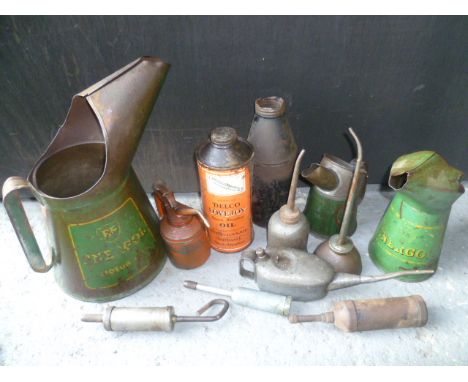 Quantity Of Oil Cans, Grease Guns and BP Energol JugsMake: Contact AuctioneerModel: Contact AuctioneerYear: 0Mileage: 0VIN: C
