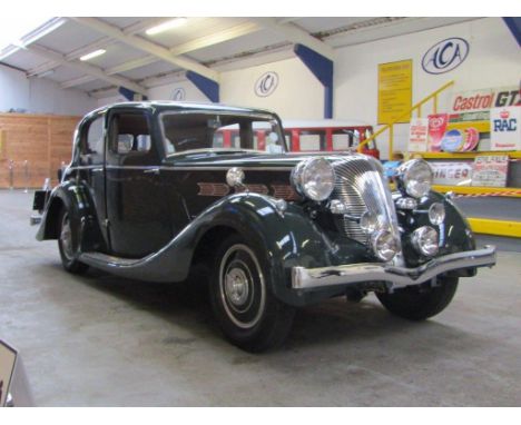 1938 Triumph Dolomite SaloonMake: Triumph Model: Dolomite Year: 1938Mileage: 0VIN: 20.6.1432Configuration: Right Hand DriveRe