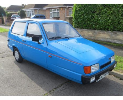 1993 Reliant Robin LXMake: Reliant Model: Robin Year: 1993Mileage: 29698VIN: SCD162528NG059748Configuration: Right Hand Drive